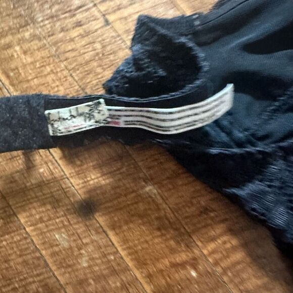 Intimately Free People black lace halter S Galloon bralette - Picture 4 of 4